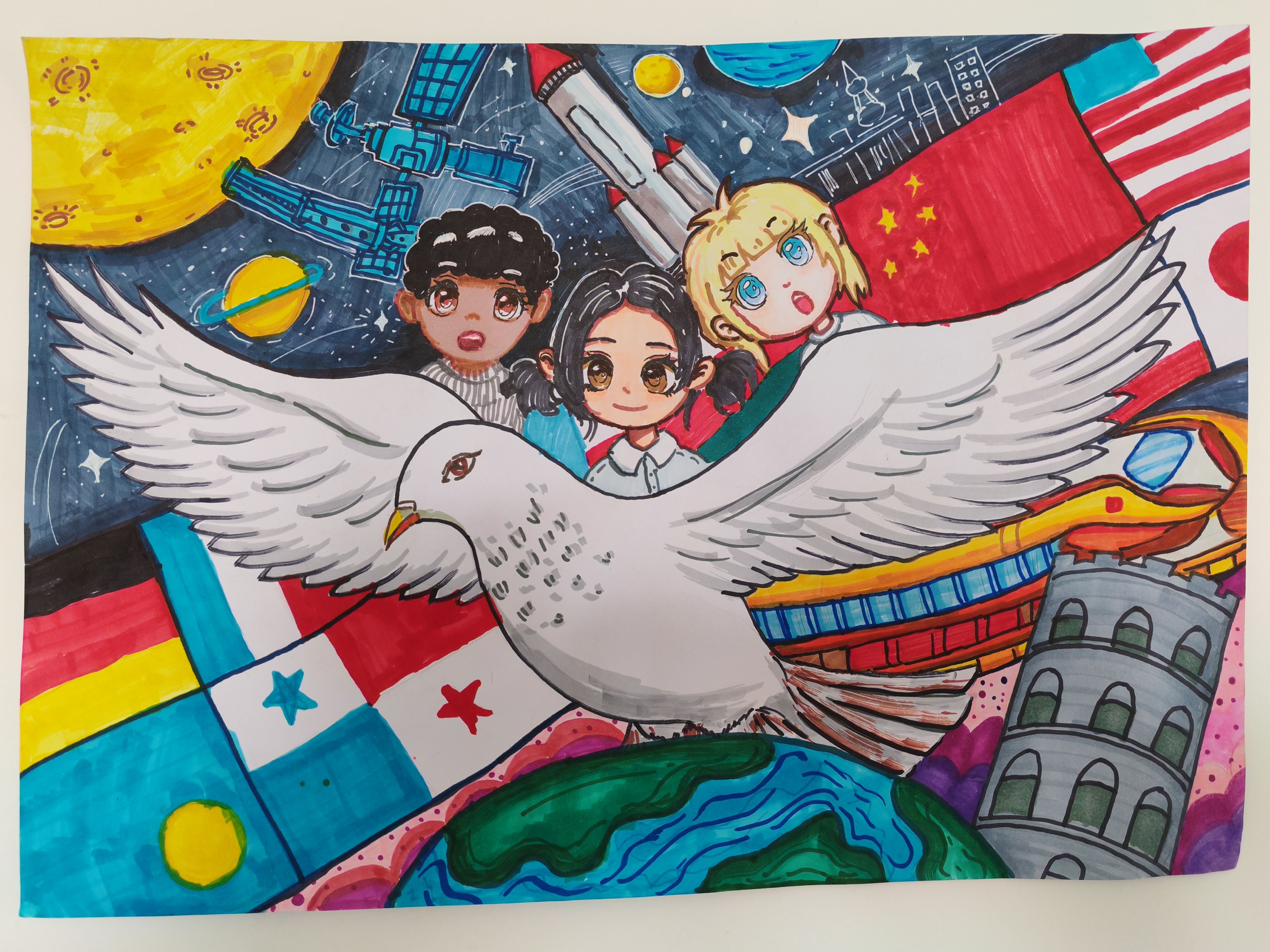 《科創(chuàng)未來和平共生》王楚茵 13351012200.jpg